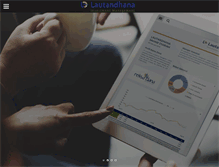 Tablet Screenshot of lautandhanainvest.com